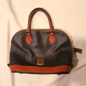 Dooney & Bourke Pebble Grain Zip Satchel purse